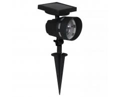 Luxbright Foco solar LED para jardín La Roche negro 45109