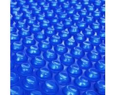 vidaXL Película Redonda Azul Flotante De Polietileno 455cm De Piscina