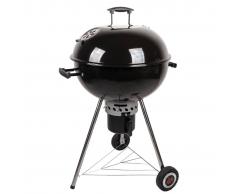 Grillchef Barbacoa de carbón kettle 53.5 cm negra11100