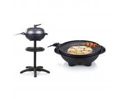 Tristar Barbacoa eléctrica de mesa y soporte BQ-2823 1600 W 42cm negra