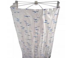 RIDDER Cabina de ducha Ombrella 200 cm azul 58203