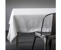 AM.PM. Mantel 100% lino, Linette blanco