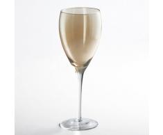 La Redoute Interieurs Copa de vino tinto, KOUTINE (lote de 4) naranja