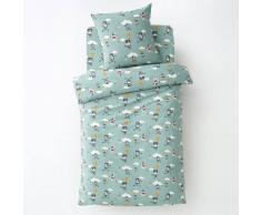 La Redoute Interieurs Funda nórdica infantil 100% algodón CHARIVARI azul