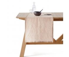 AM.PM. Camino de mesa de lino 52x200 cm, Chandraki beige