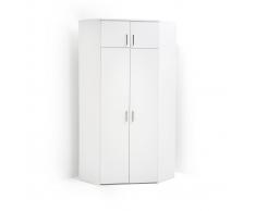 La Redoute Interieurs Armario de esquina Build blanco