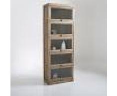 La Redoute Interieurs Mueble vitrina 5 puertas, Lunja madera clara