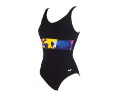 ARENA Bañador para piscina DORIS WING BACK negro