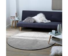 La Redoute Interieurs Alfombra redonda de tuft de algodón Renzo, modelo grande gris