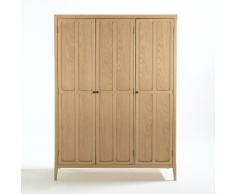 La Redoute Interieurs Armario con 3 puertas Eugénie marrón