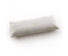 Novohogar Almohada viscoelástica,tejido de Aloe Vera de Novohogar. Adaptación perfecta a cabeza y cuello. Confortable y transpirable
