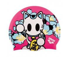 Arena Gorro Piscina Geisha Fucsia Talla UNICO