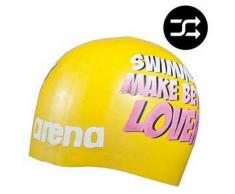 Arena Producto Aleatorio Gorro Piscina Lettering Multicolor Talla UNICO