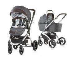 Chipolino Carrito Malta Capazo Duro 2 Piezas de Lava Rock