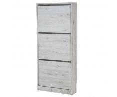 Blanco Mueble zapatero Congo 50AB Blanco Mozart