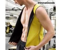 Diablo picanteFemarviShunga Chaleco deportivo con efecto sauna para hombre