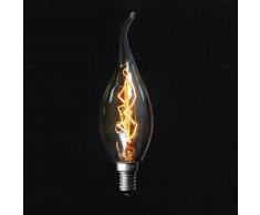 SuperStudio Bombilla EDISON Vintage 7-CLEAR CA35 E14 40W