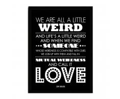 SuperStudio Cuadro con Marco WEIRD -24x33-