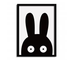 SuperStudio Cuadro con Marco RABBit ® -33x43-