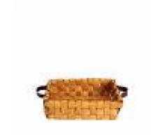 SuperStudio Cesta Rectangular BRAID -Asas de Piel-