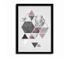 SuperStudio Cuadro con Marco GEOMETRIC -33x43-