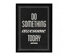 SuperStudio Cuadro con Marco DO SOMETHING AWESOME TODAY -33x43-