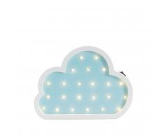 SuperStudio Lámpara Decorativa WOODEN NUBE -Sobremesa-