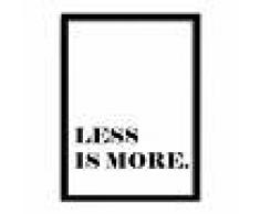 SuperStudio Cuadro con Marco LESS IS MORE -24x33-