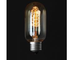 SuperStudio Bombilla EDISON Vintage 20-CLEAR T45 E27 40W