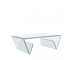 SuperStudio Mesa Revistero GLASS TRAPEZZO