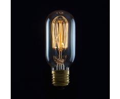 SuperStudio Bombilla EDISON Vintage 12-CLEAR T45 E27 40W