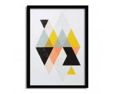 SuperStudio Cuadro con Marco RHOMBUS -33x43-