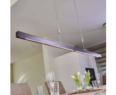 Lampenwelt.com Riel de iluminación LED colgante Nora - 158 cm