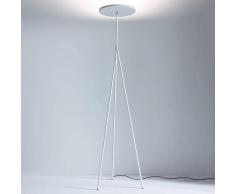 ANTA Lámpara LED de pie de diseño Faro, blanco 198cm