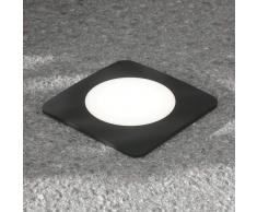 FUMAGALLI Lámpara empotrada Ceci 160-SQ 10 W negro