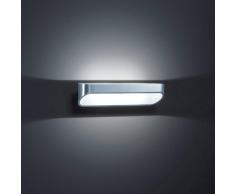 Helestra Moderna lámpara pie LED Onno 30 cm, alum. pulido
