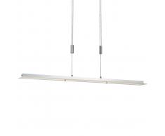 Lampenwelt.com Riel de iluminación LED Sladja, atenuador táctil