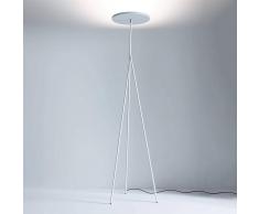 ANTA Lámpara LED de pie de diseño Faro, blanco 186cm