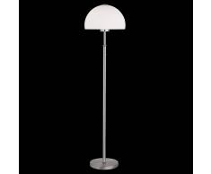 Fischer & Honsel Lámpara de pie con tulipa de vidrio Shine c. LED