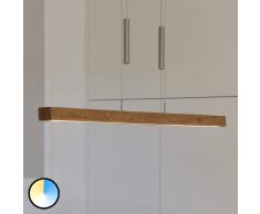 HERZBLUT Leonora lámpara colgante LED madera, regulable 121