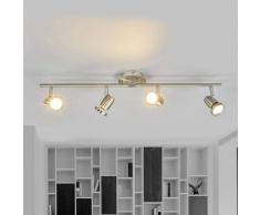 Lampenwelt.com Foco empotrado LED de techo Celestine con 4 brazos