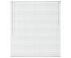 vidaXL Persiana aluminio 60x130 cm blanca