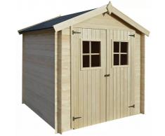vidaXL Caseta de exterior para el jardín 2x2m madera de 19mm