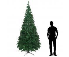 vidaXL Árbol de Navidad artificial XL 300 cm verde