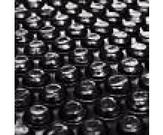 vidaXL Película Negra Rectangular De Polietileno Flotante De Piscina 8X5 M