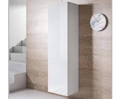 Armario colgante modelo Luke V4 (40x165cm) color blanco