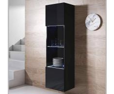 Armario colgante modelo Luke V6 (40x165cm) color negro