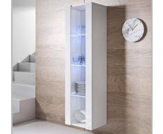Armario colgante modelo Luke V5 (40x165cm) color blanco