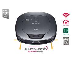 LG Aspirador Robot Hombot VR9647PS Turbo Plata metalizada
