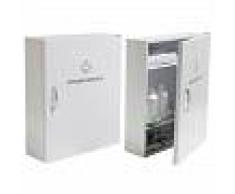 Botiquín B-2 de acero esmaltado en blanco con asa (2 modelos)
